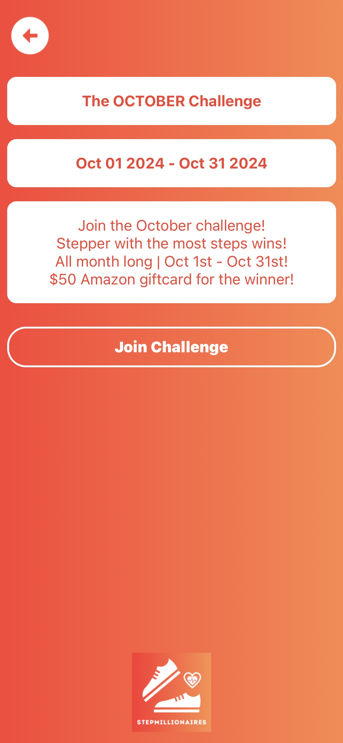 StepMillionaires app screenshot 6